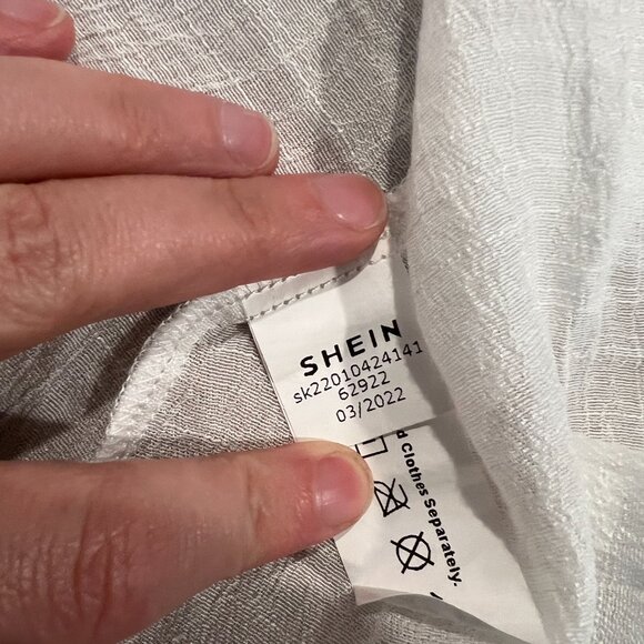 Carter's Purple Gingham One Piece Girls Swimsuit Size 4T With White Coverup - Picture 9 of 9